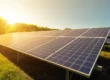 Solar Energy panels absorbing sunlight in Bluffdale, UT
