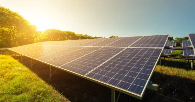 Solar Energy panels absorbing sunlight in Bluffdale, UT Solar Energy panels absorbing sunlight in Bluffdale, UT